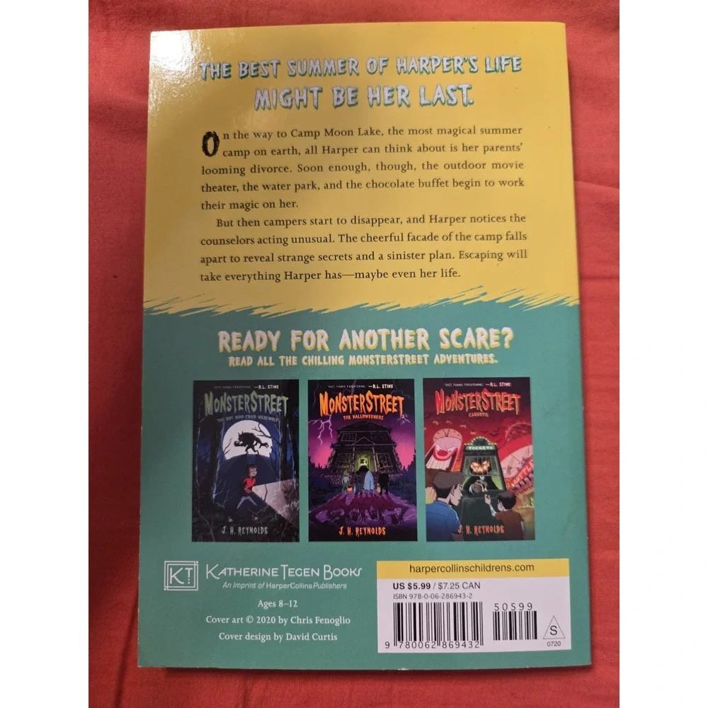 Monsterstreet 4: Camp of No Return - Paperback By Reynolds, J H - VERY GOOD